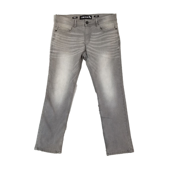 Stone Falcon Other - Stone Falcon jeans men's 32x30 skinny straight gray stretch denim pants